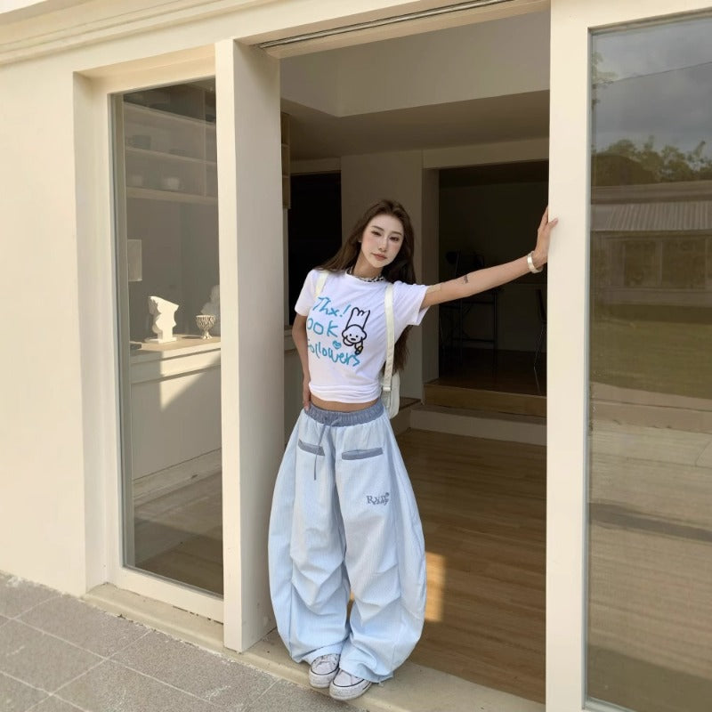 Women casual pant summer quick-drying loose