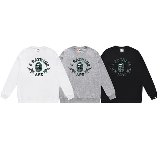 Bathing ape Crew neck sweatshirt
