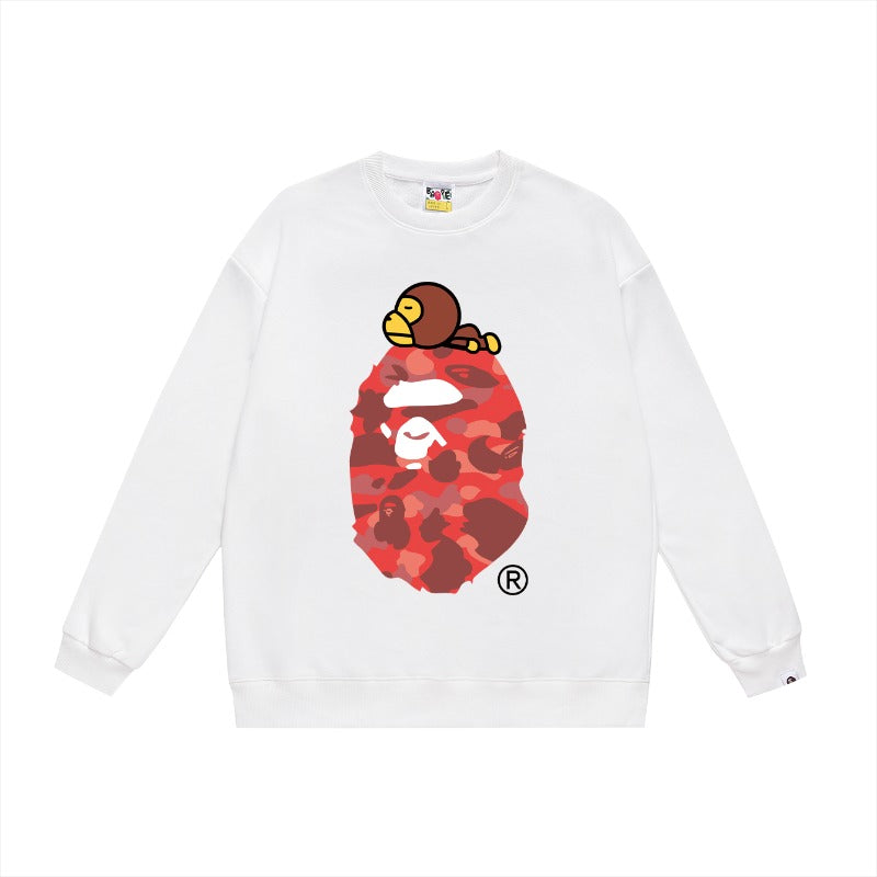 Bathing ape Crew neck sweatshirt