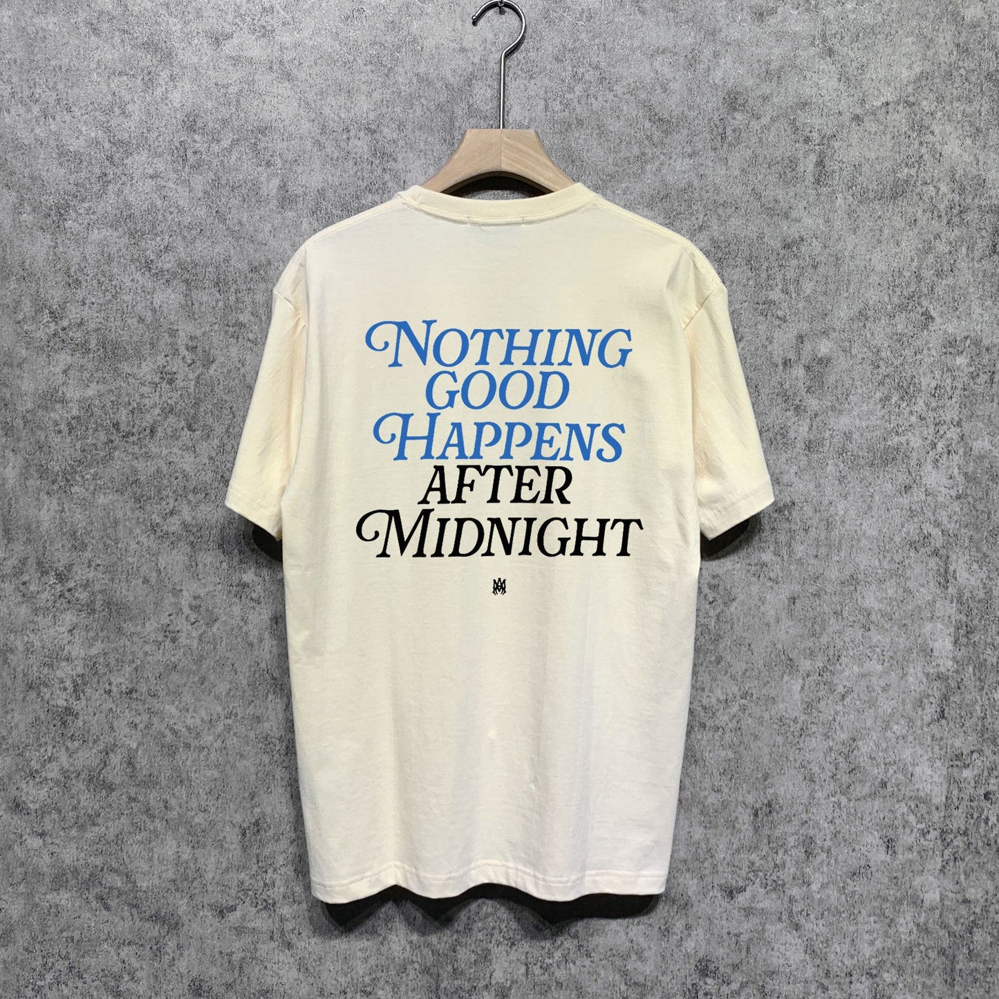 Amiri t shirts earth letter printing short sleeve