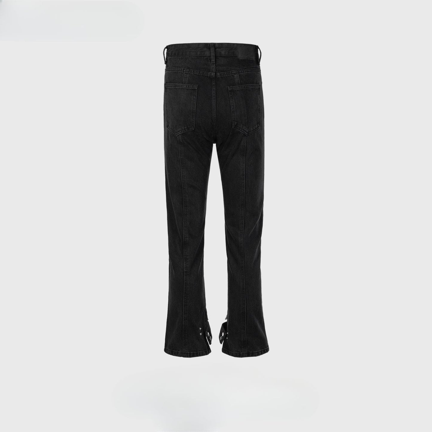 MIJKO Men's Vintage Pants MIJKO Washed Slim Trousers Men's and Women's Jeans