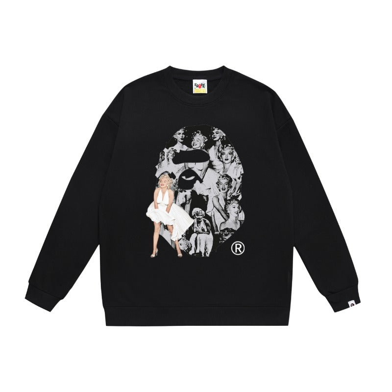Bathing ape Crew neck sweatshirt