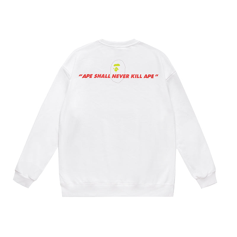 Bathing ape Crew neck sweatshirt