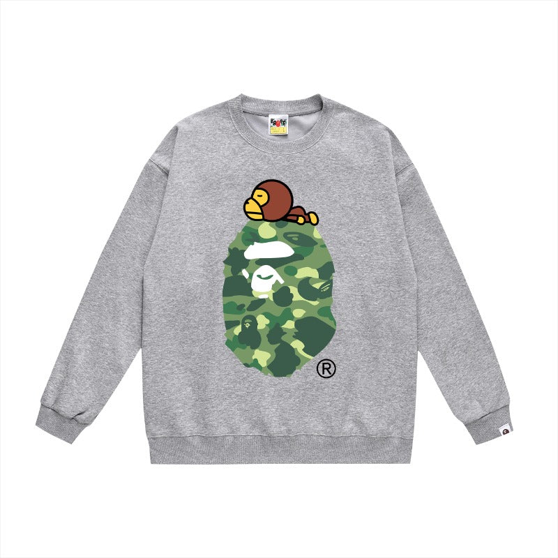 Bathing ape Crew neck sweatshirt