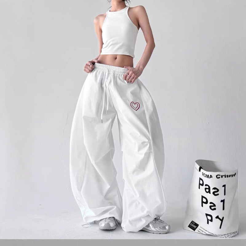 Womens casual pants loose quick-drying paratrooper pants