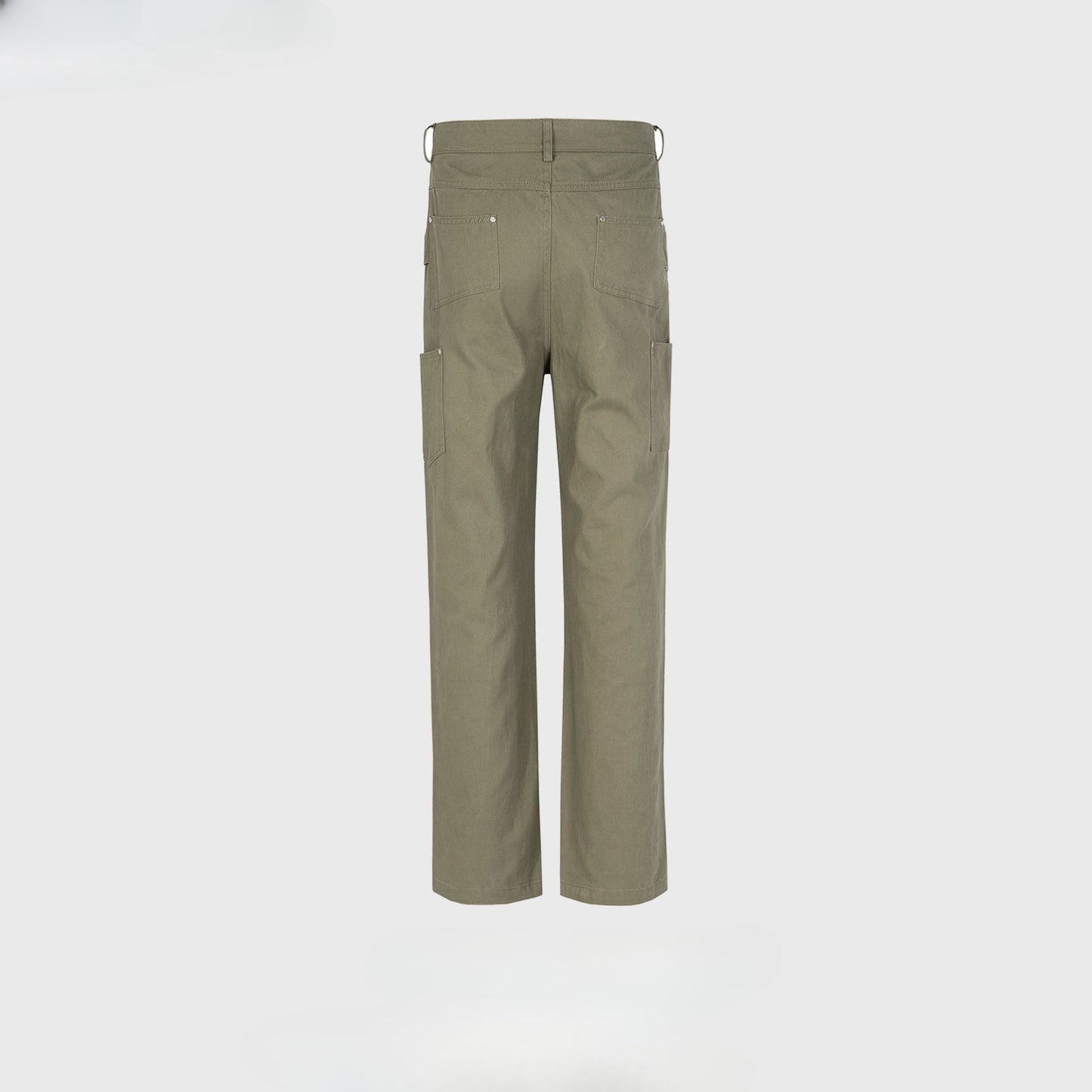 MIJKO Men Vintage Pants MIJKO Zipper Pants Splicing Zipper Casual Overalls