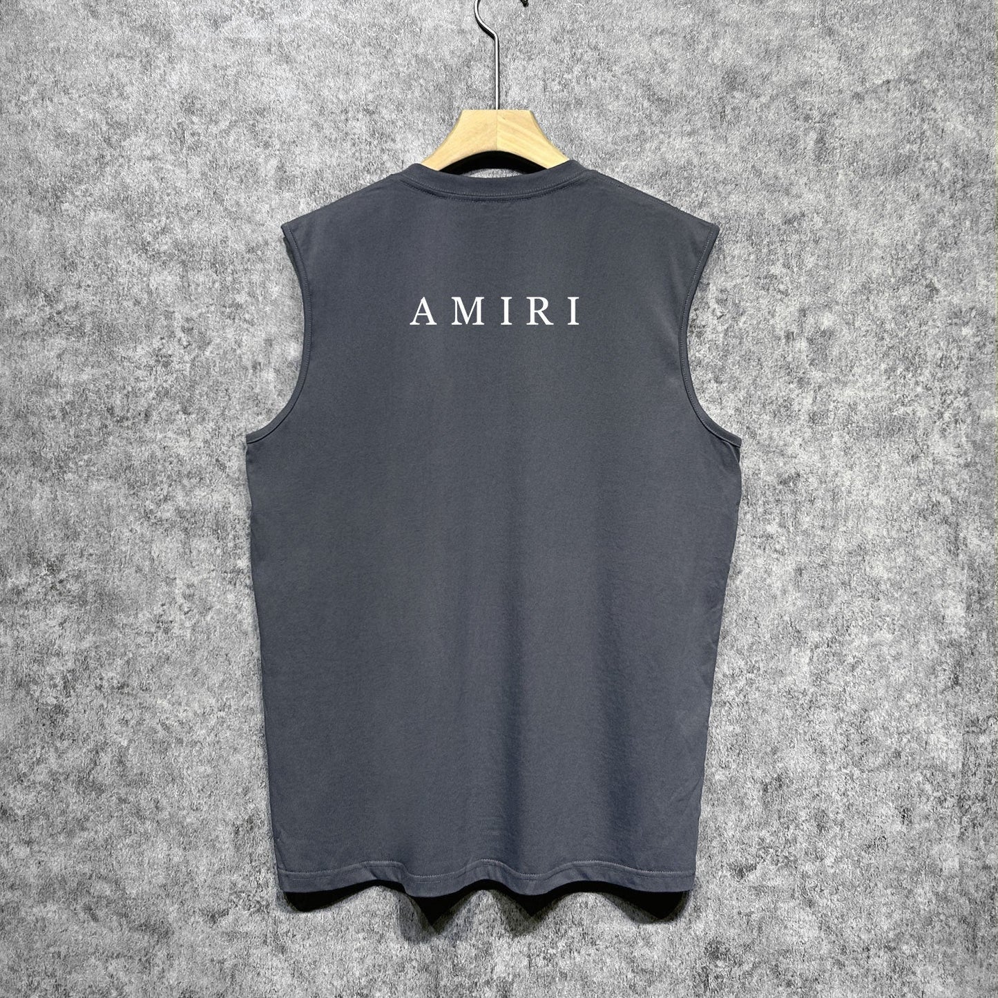 Amiri tank top small letter horizontal strip printing