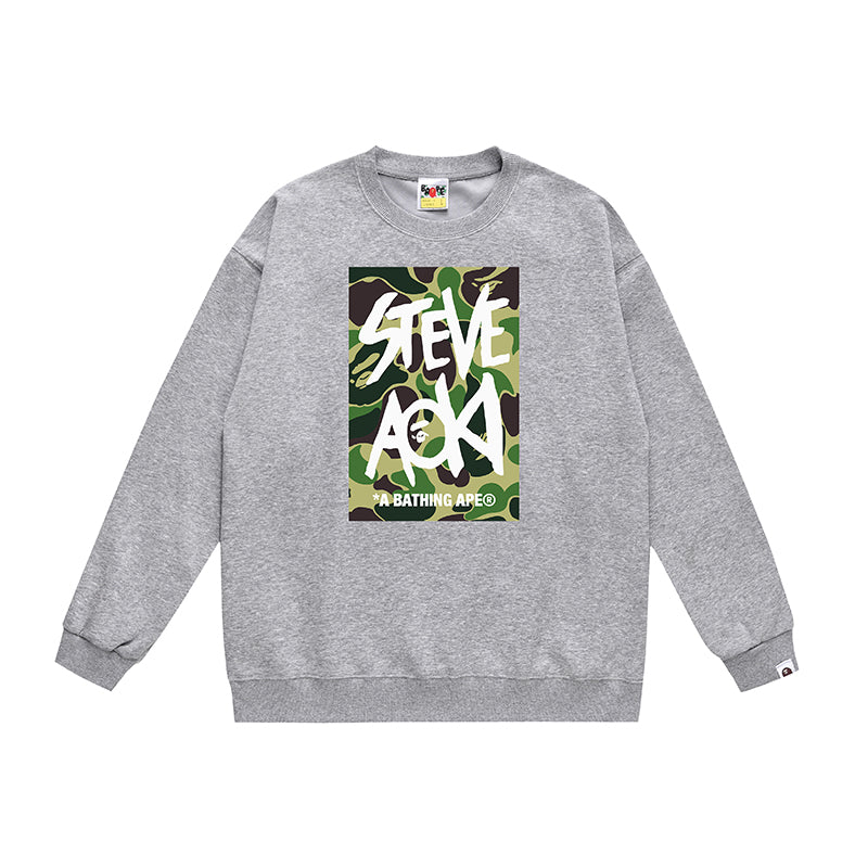 Bathing ape Crew neck sweatshirt