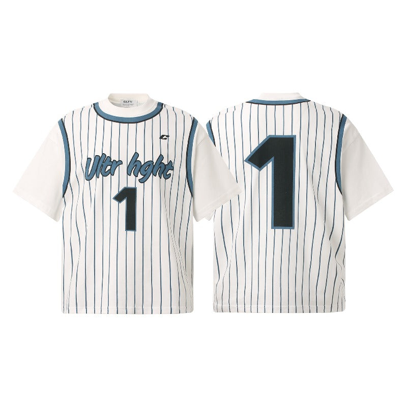 Men t shirts retro loose