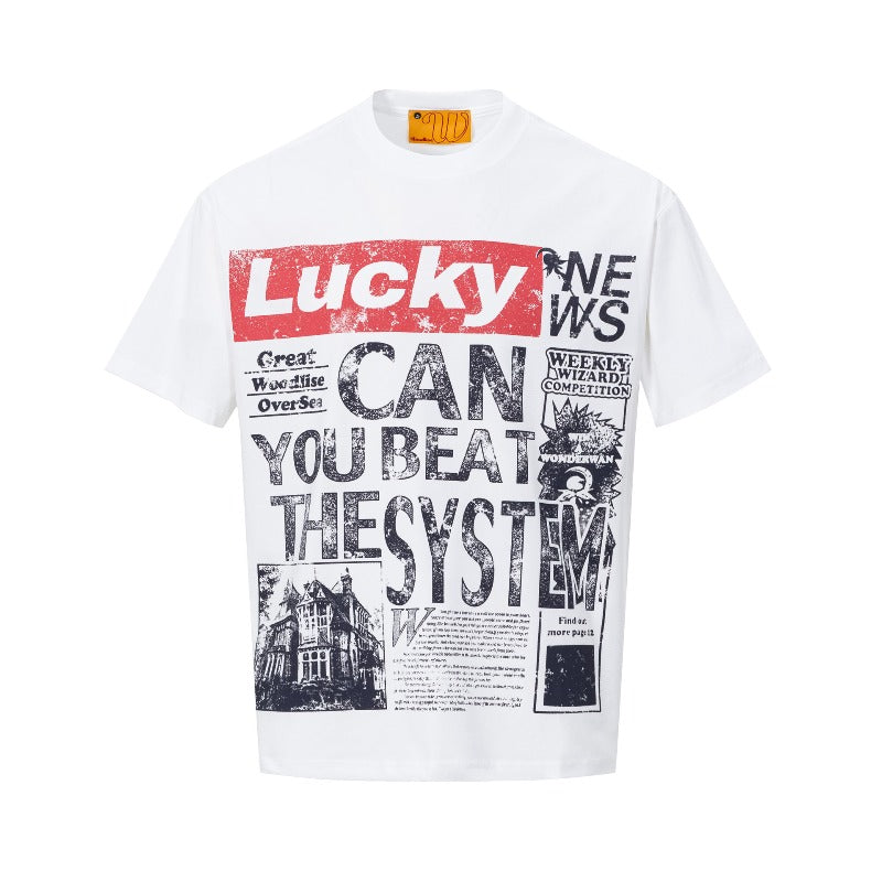 Men's t-shirts: wt american street style, unisex, premium summer letter graphic design, men's crew neck, relaxed fit, short sleeve t-shirt