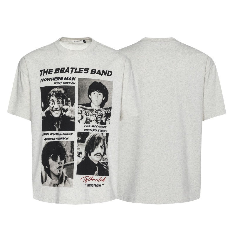 Men T Shirts have a loose summer neckline