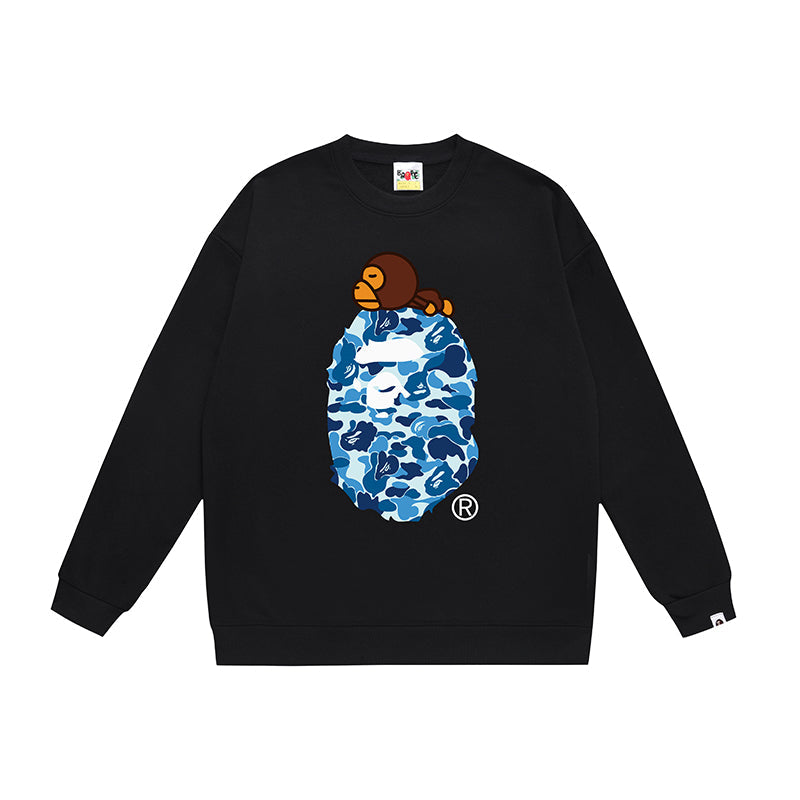 Bathing ape Crew neck sweatshirt