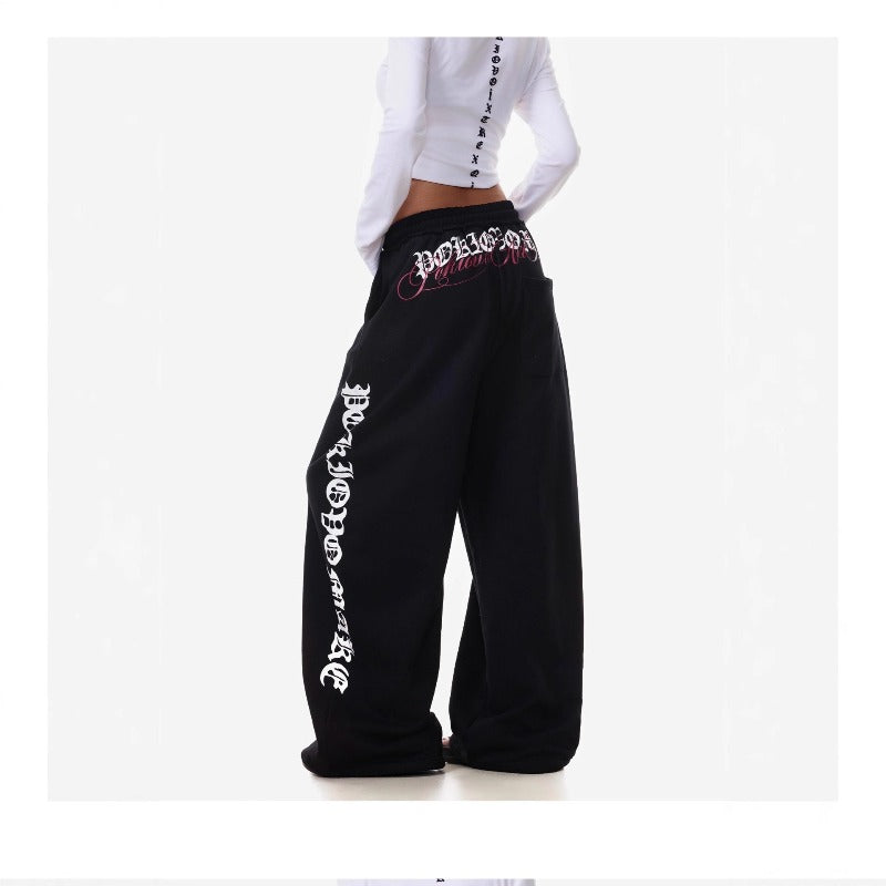 Womens casual pants retro women loose