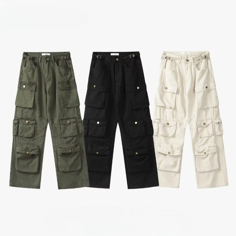 Women casual pant workwear pants women straight-leg