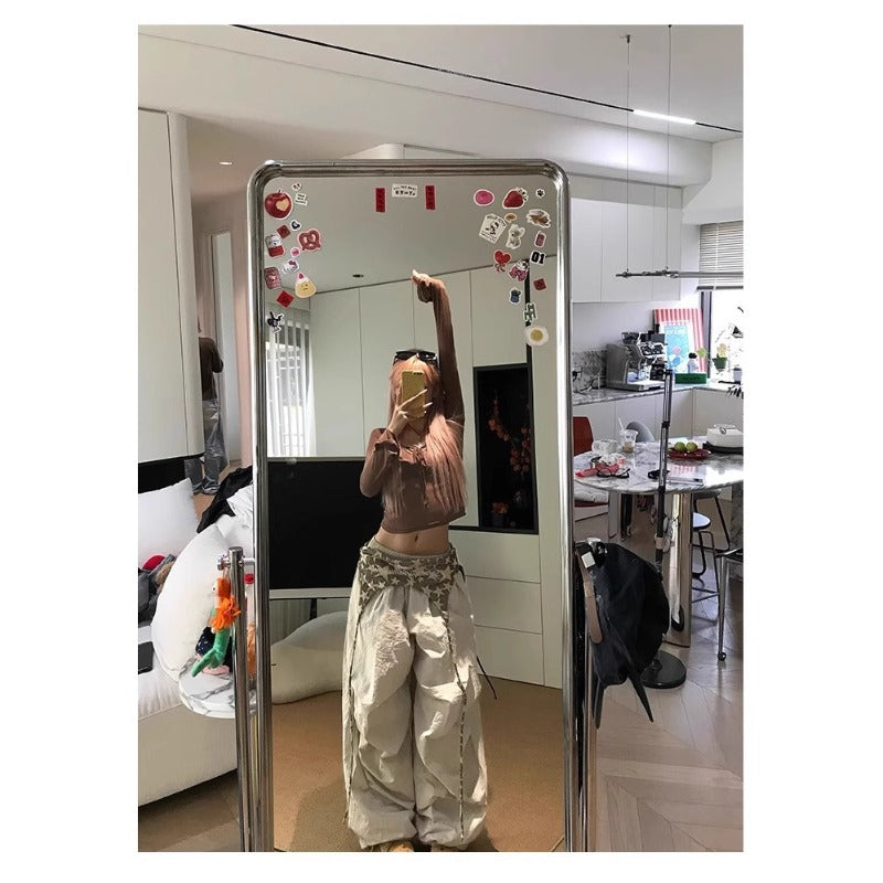 Women casual pants retroloose