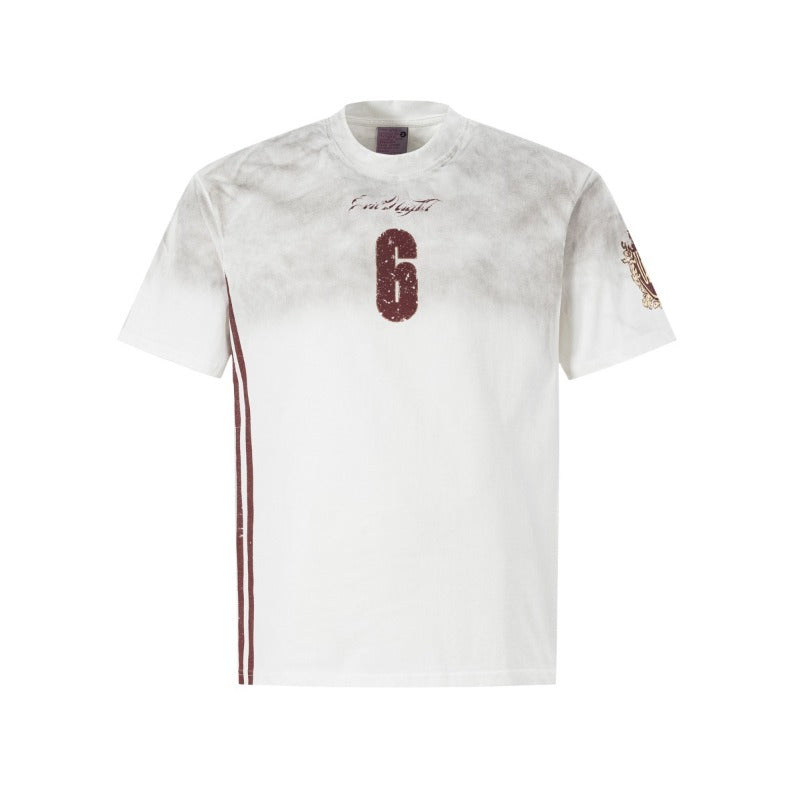 Mens T Shirts Summer Hand Spray Dirty