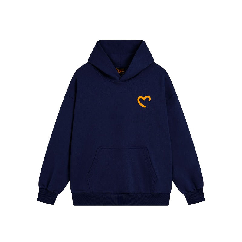 Drew house hoodie - autumn/winter d@ew imperfect heart graphic pullover hoodie - wholesale single piece