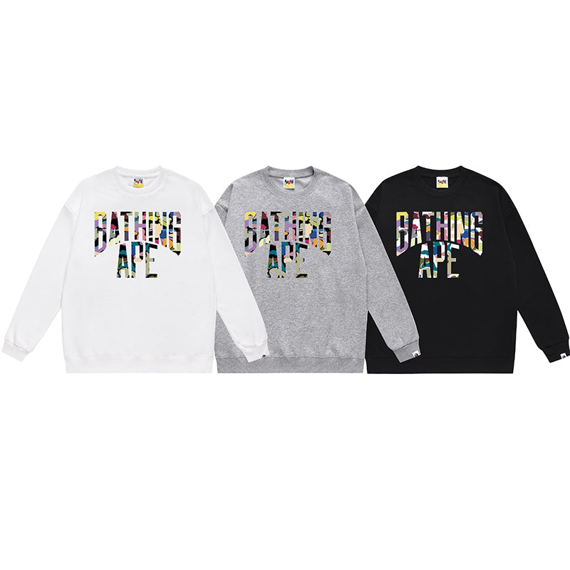 Bathing ape Crew neck sweatshirt