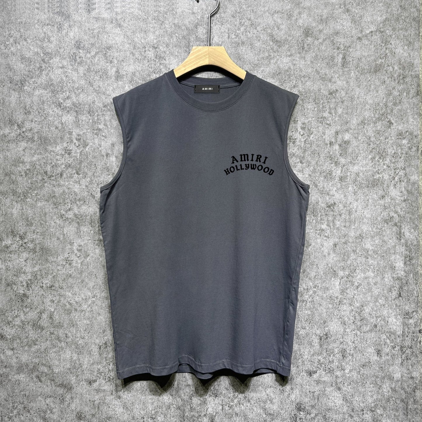 Amiri tank top hollywood pure letterprinting