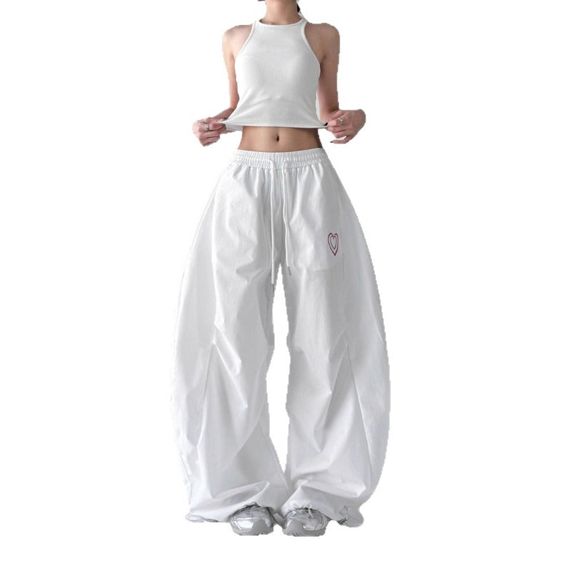 Women casual pants wide leg pants summer hip hop casual pants