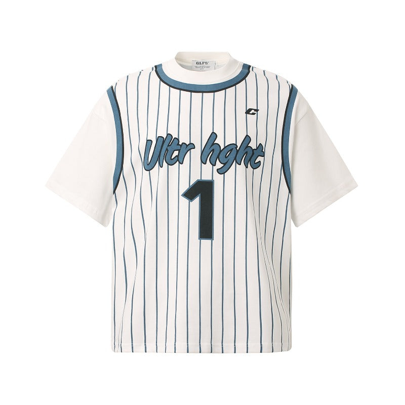 Men t shirts retro loose