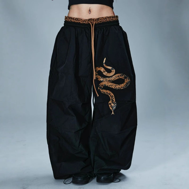 Women casual pants women's summer wide-leg sports trousers