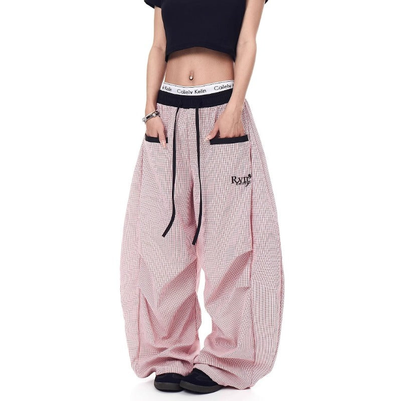 Women casual pants summer thin quick-drying loose
