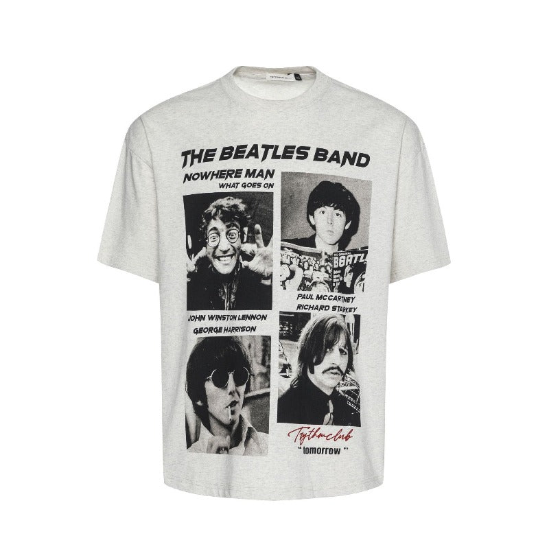 Men T Shirts have a loose summer neckline