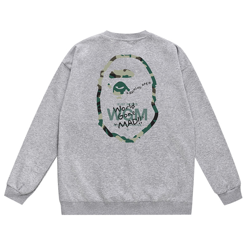 Bathing ape Crew neck sweatshirt