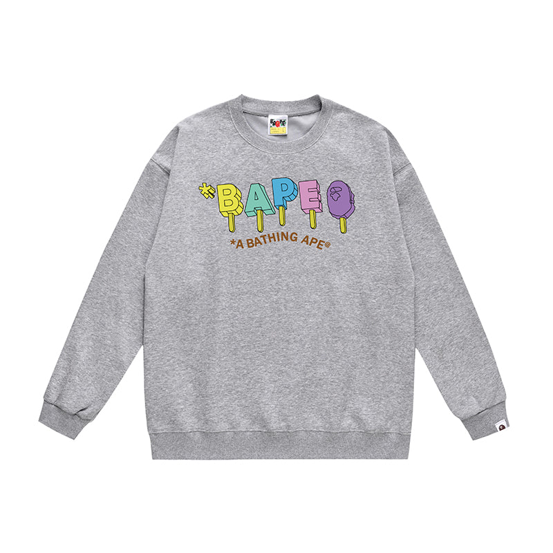 Bathing ape Crew neck sweatshirt