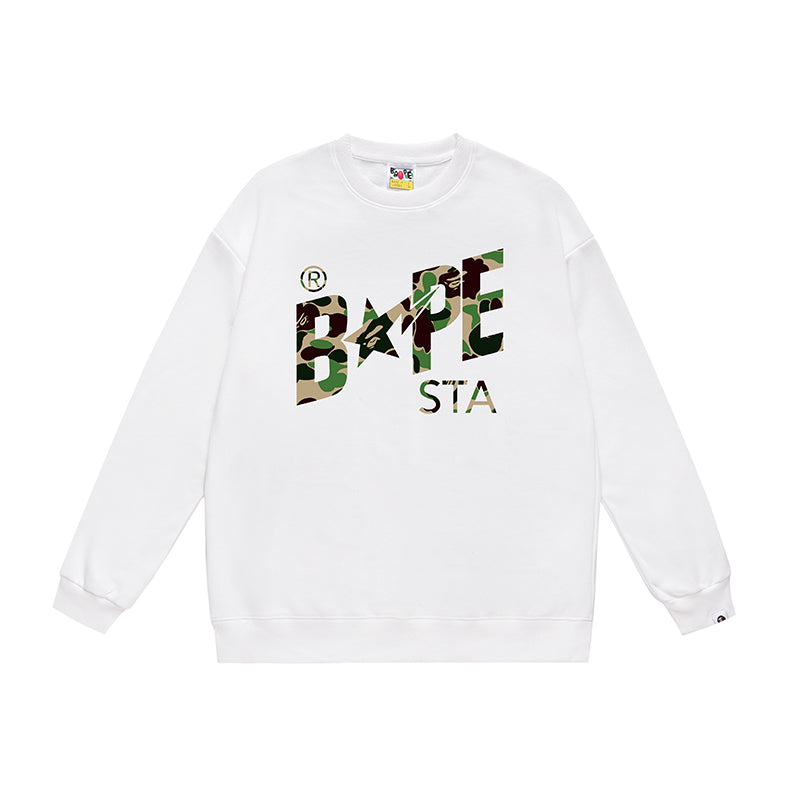 Bathing ape Crew neck sweatshirt