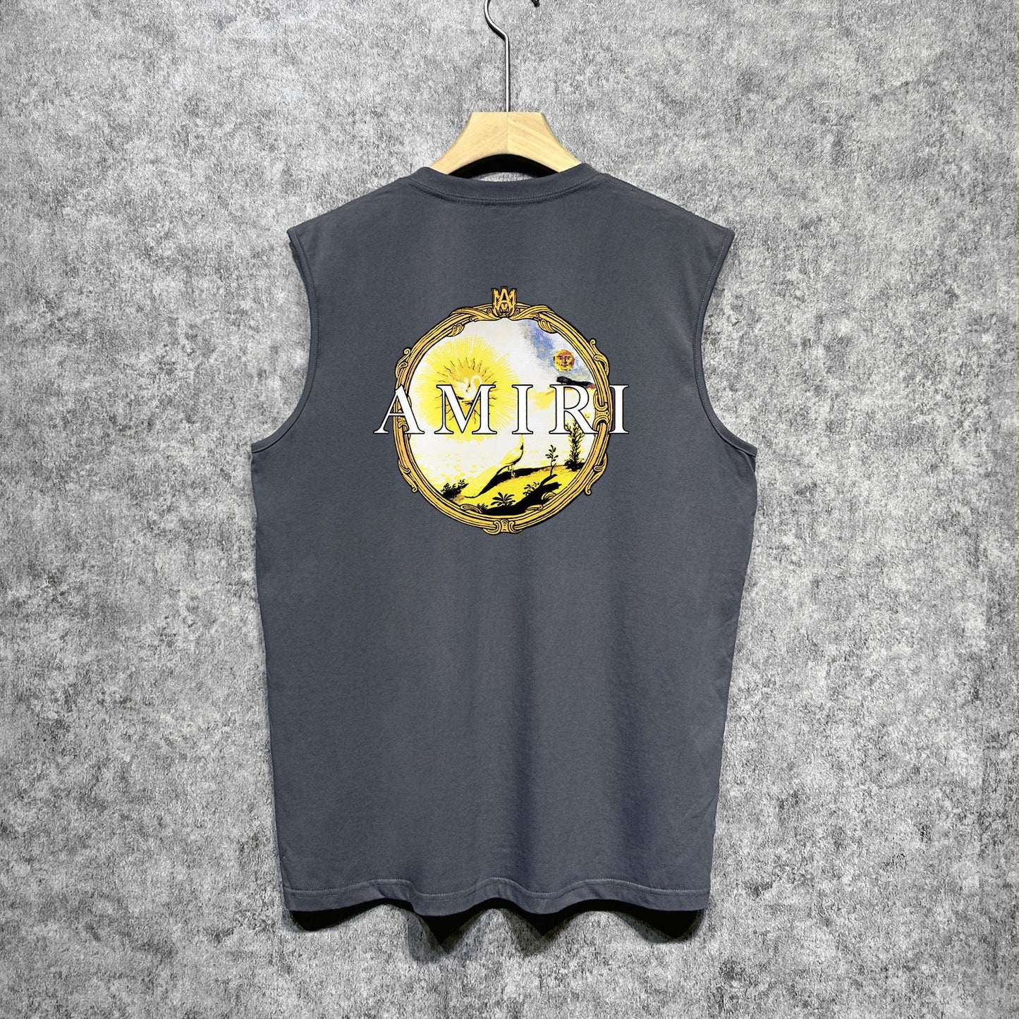 Amiri tank top magic mirror printing
