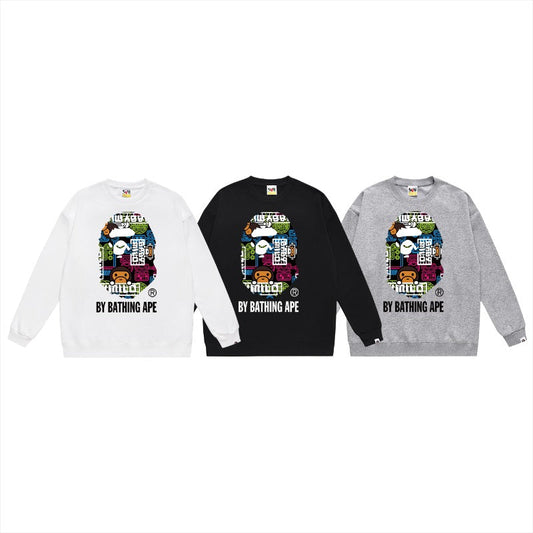 Bathing ape Crew neck sweatshirt