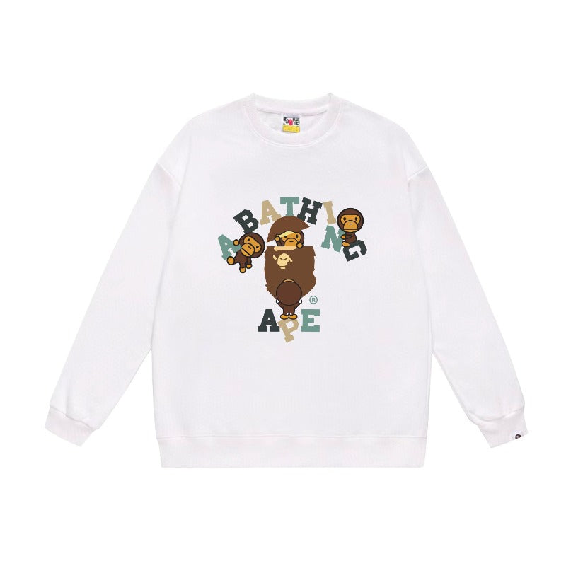 Bathing ape Crew neck sweatshirt