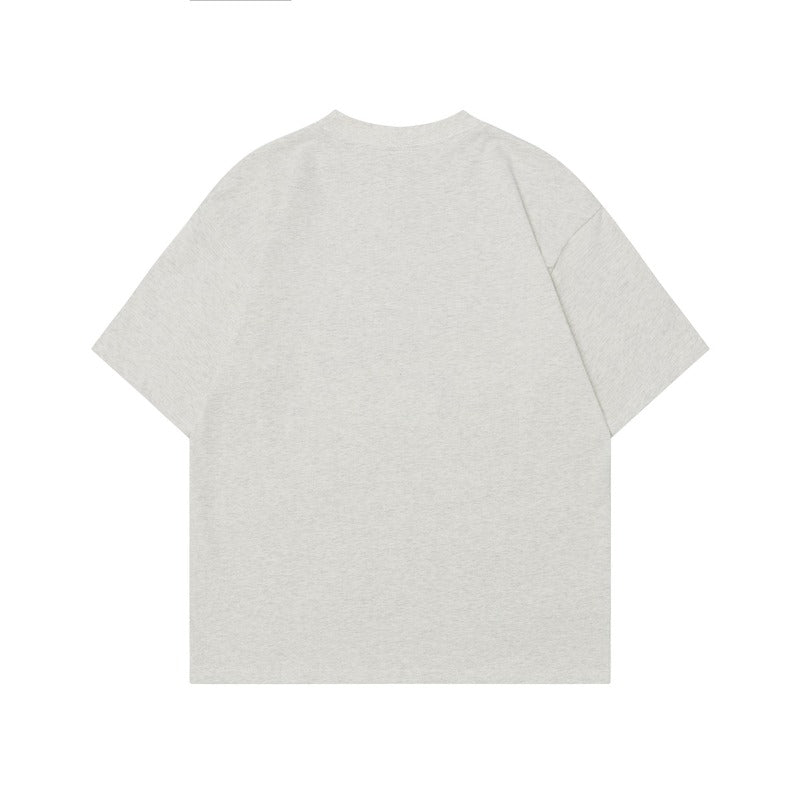 Men's t-shirts: american streetwear summer retro trendy painting element cartoon design men's loose short sleeve t-shirt