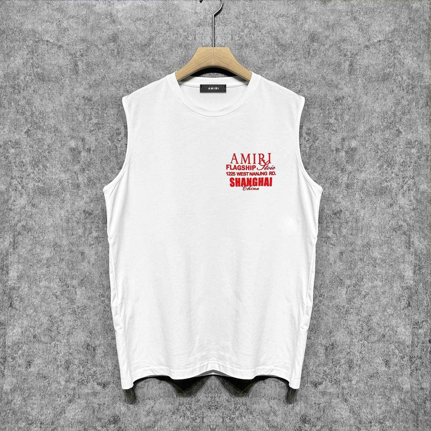 Amiri tank top bone print