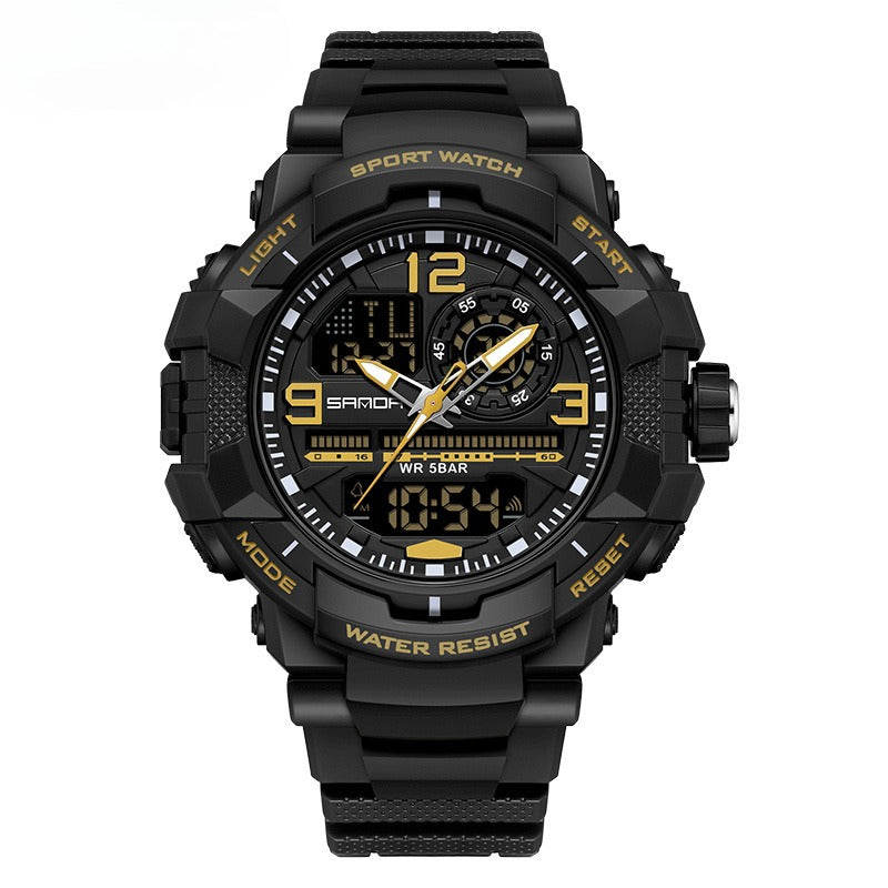 Men's Watches luminous waterproof alarm clock