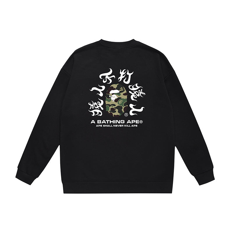 Bathing ape Crew neck sweatshirt