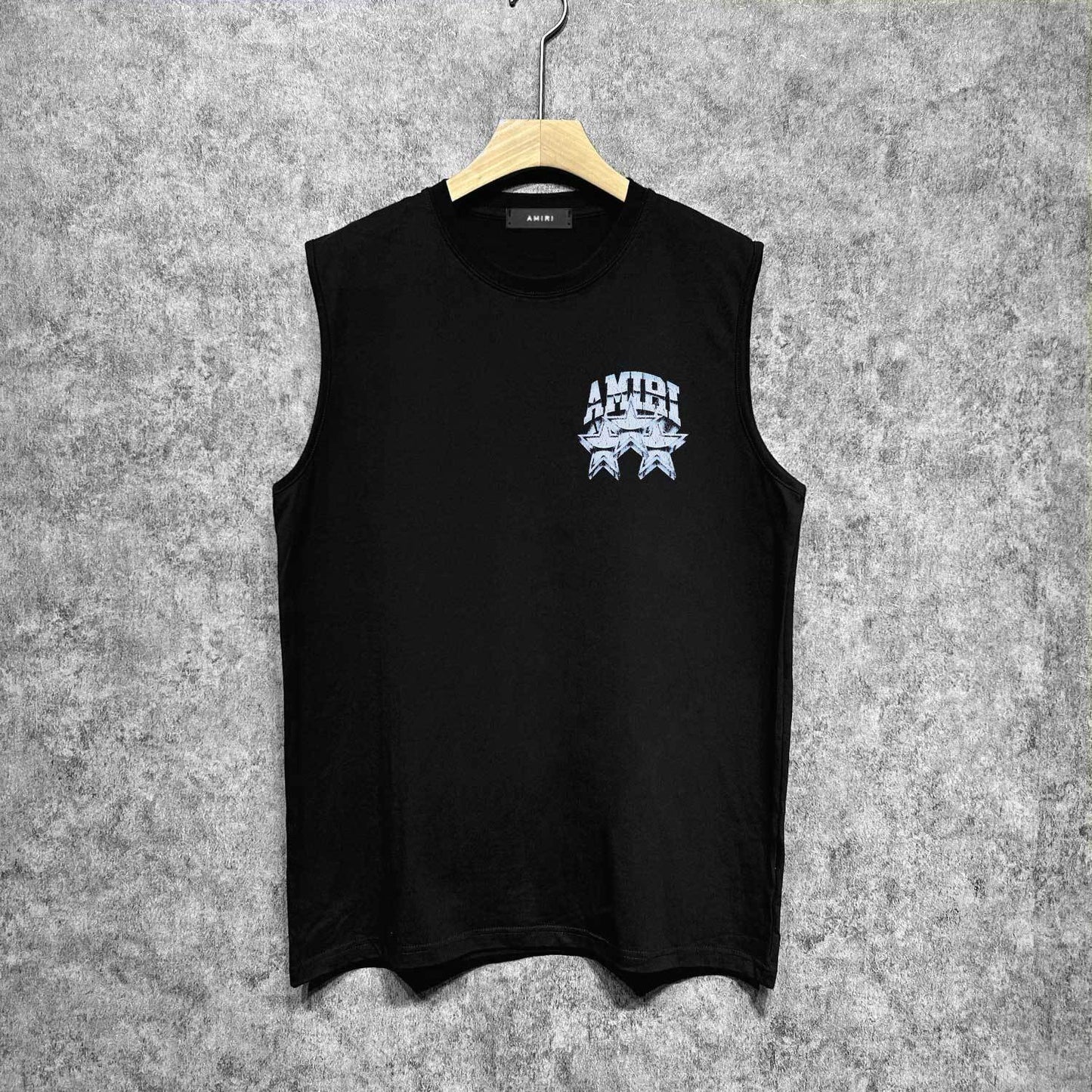 Amiri tank top five-star rose print