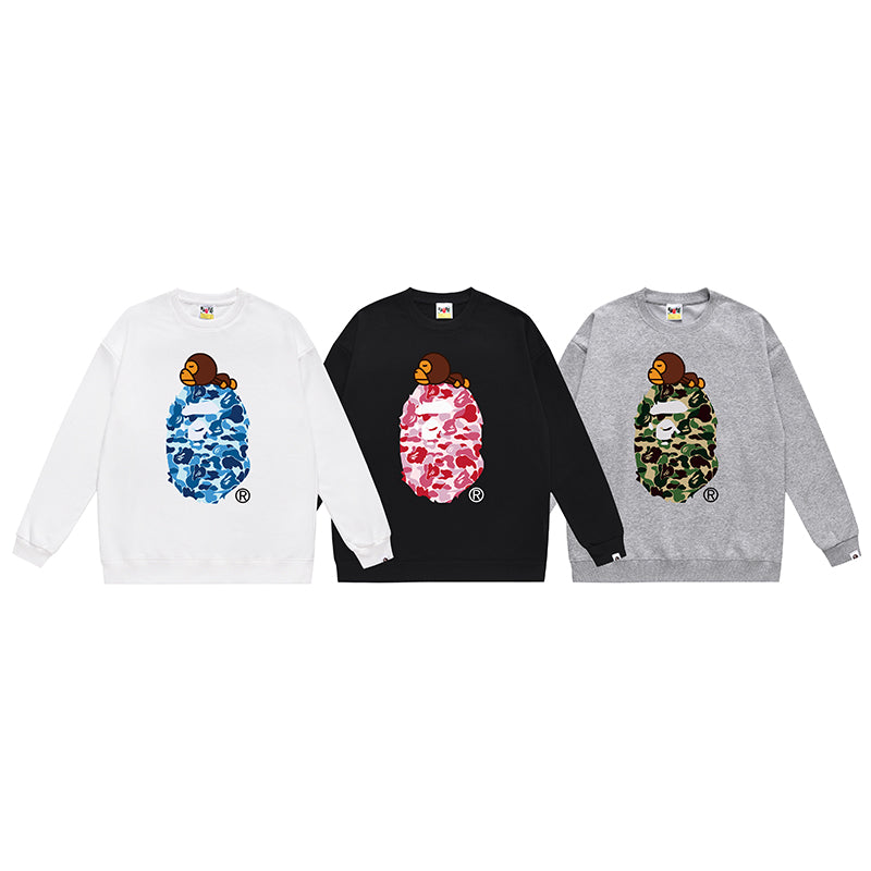 Bathing ape Crew neck sweatshirt