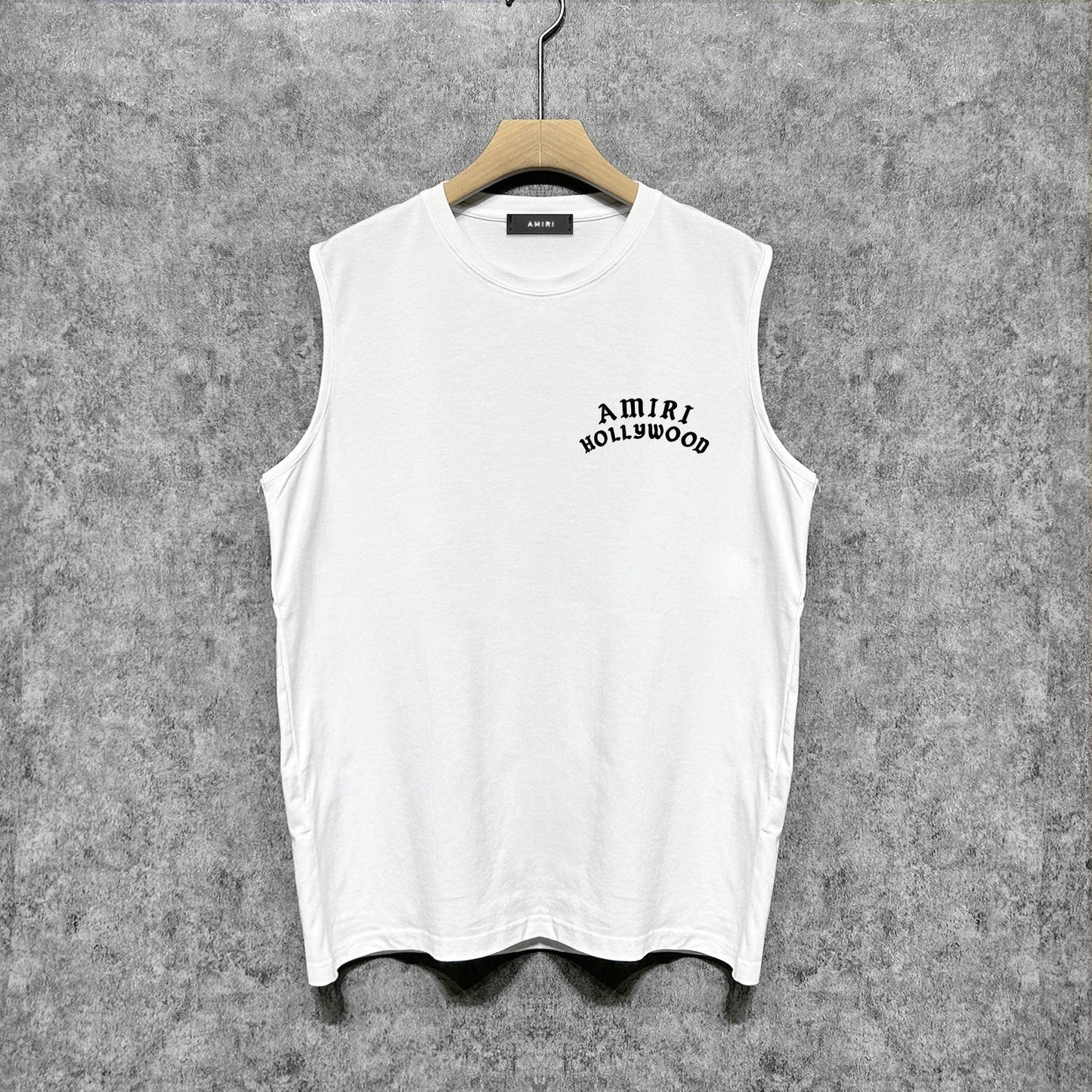 Amiri tank top hollywood pure letterprinting