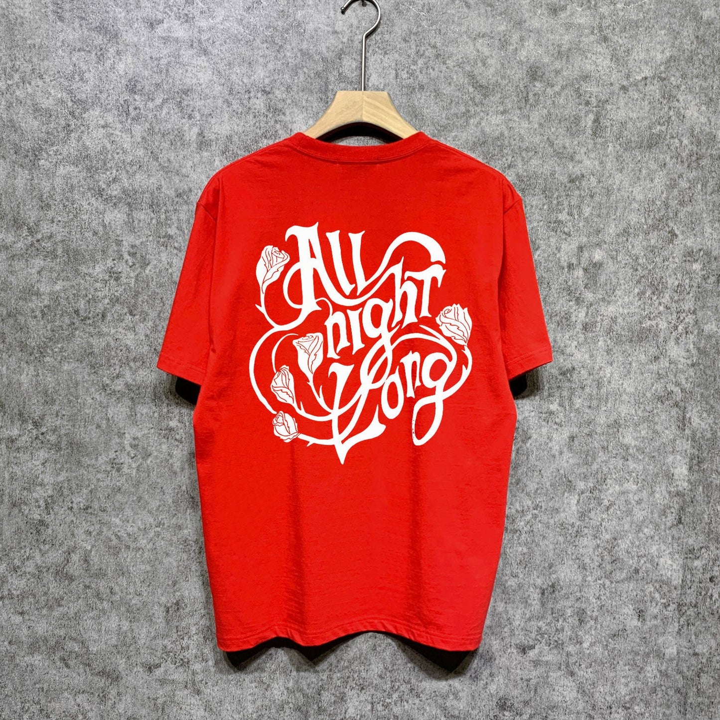 Amiri t shirts morning glory printing short sleeve