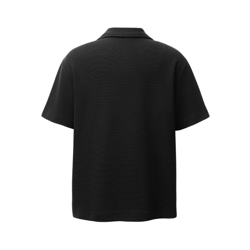 Men t shirts retro lapelloose