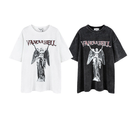 Mens T Shirts Old Loose Summer