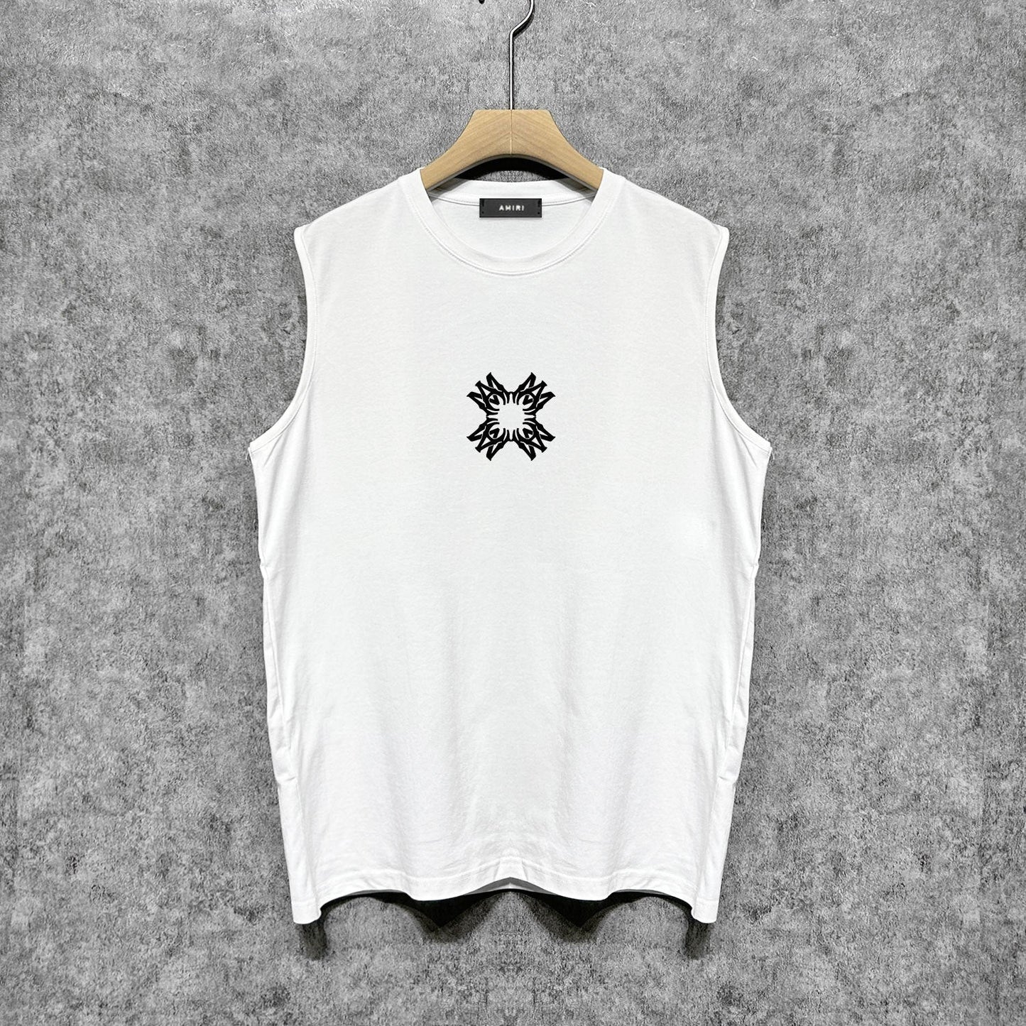 Amiri tank top with small simple letter print