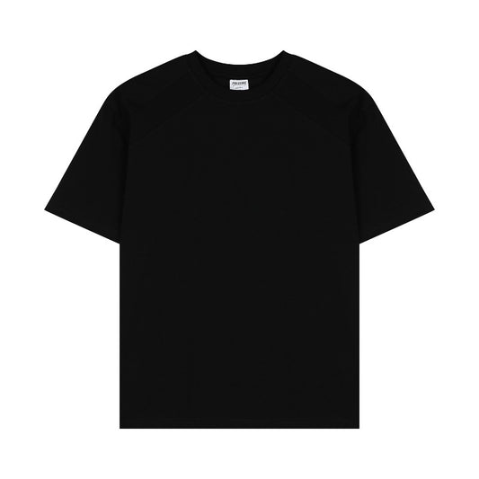 Men's t-shirts: american retro couple street style solid color base layer tee - versatile design, men's loose fit crew neck short sleeve t-shirt