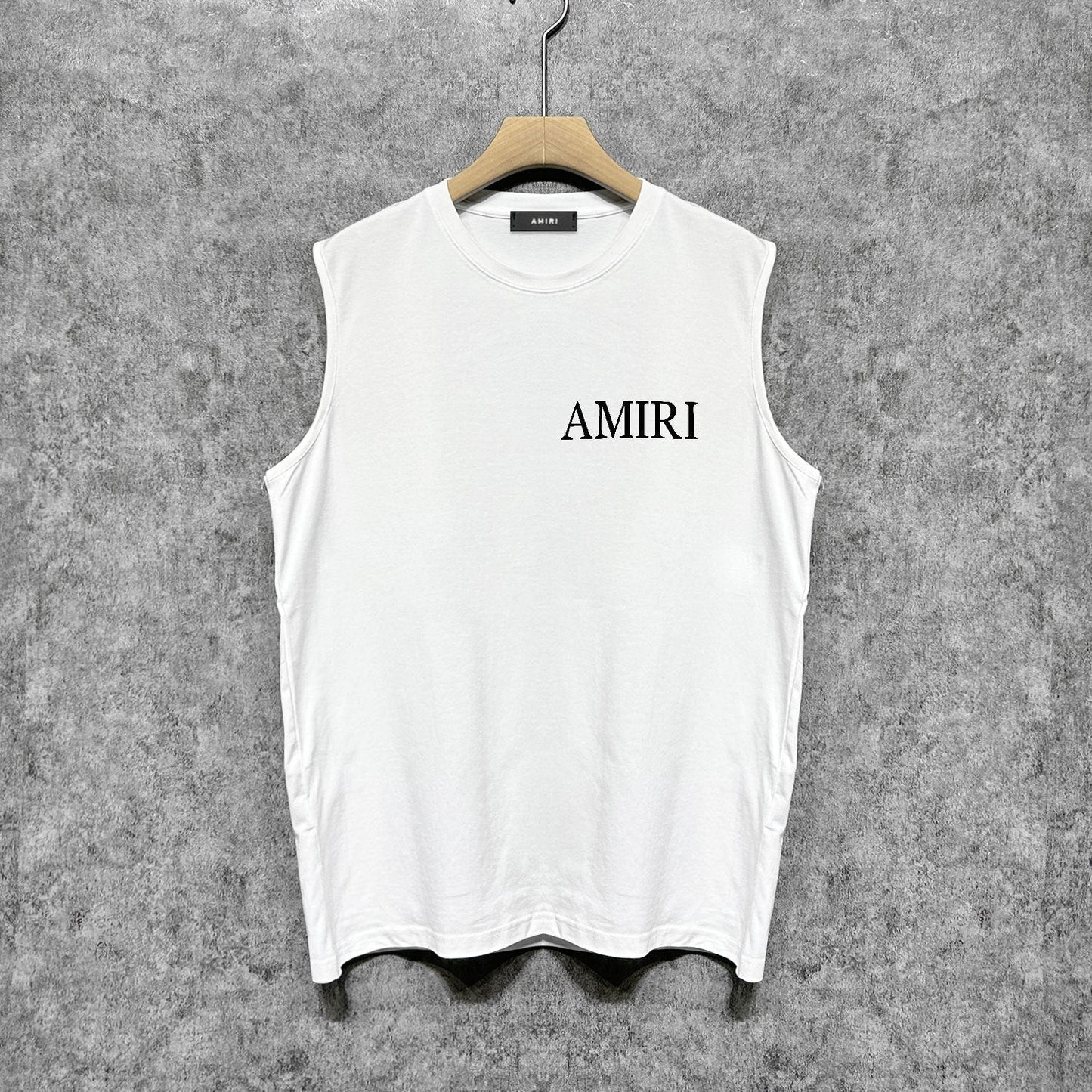 Amiri tank top angel sketch printing