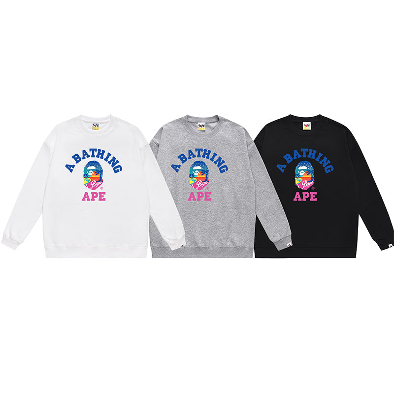 Bathing ape Crew neck sweatshirt