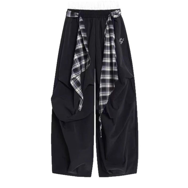 Womens casual pants women's summer loose wide-leg trousers