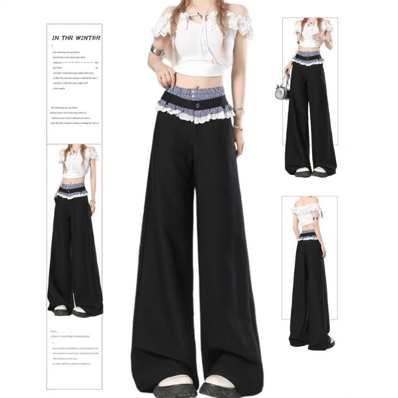 Women casual pants retrosummerloose